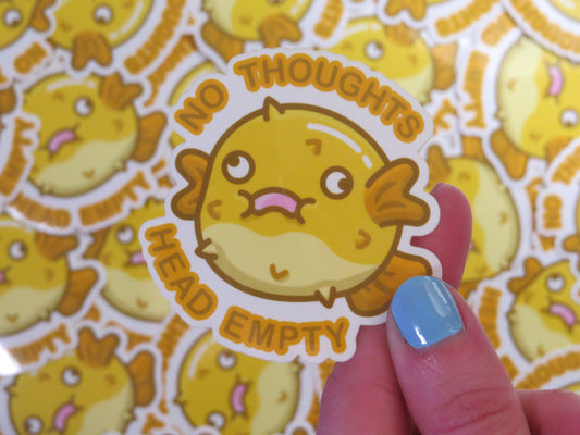 Puffer Fish Sticker