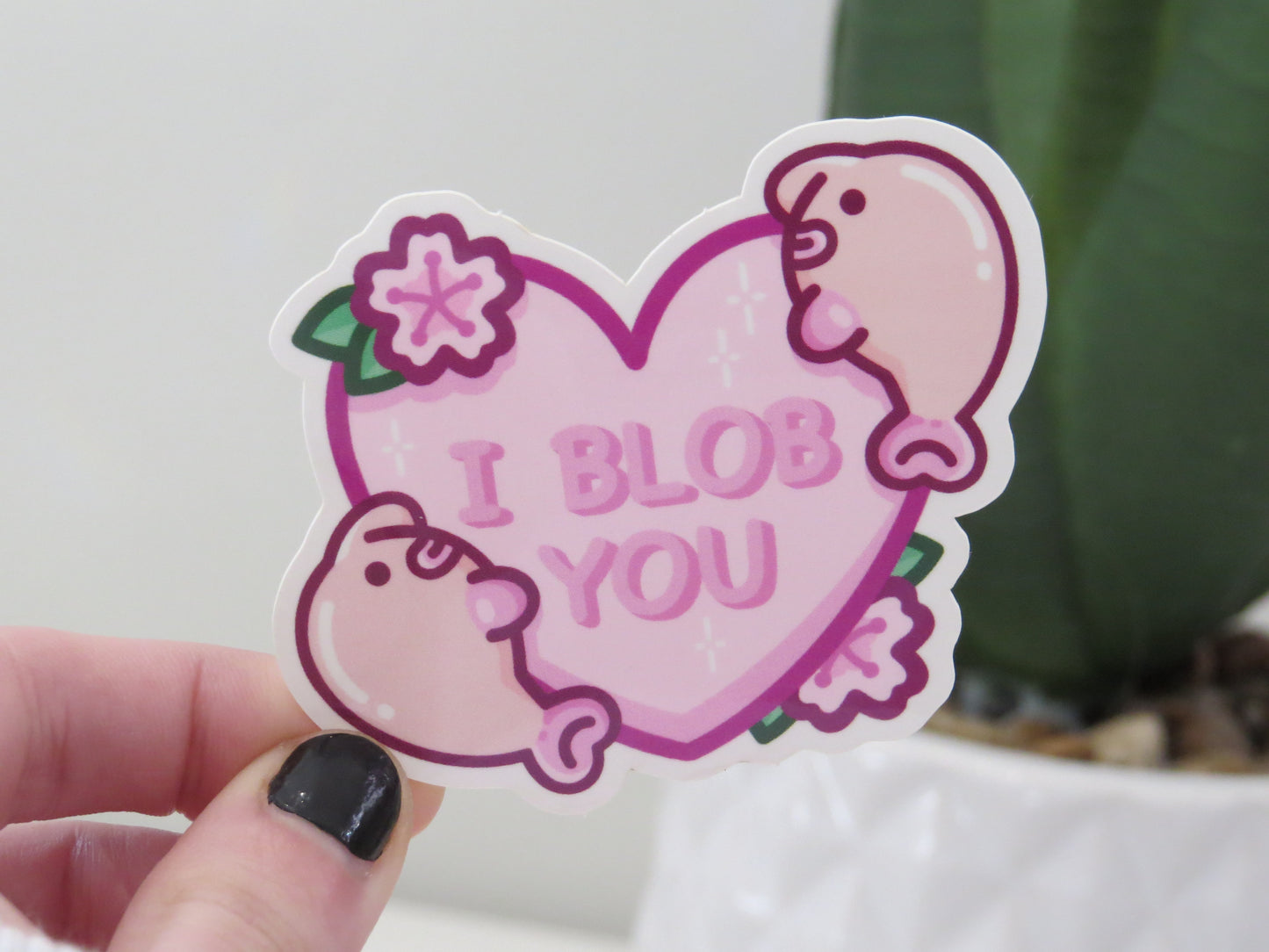 I Blob You Blobfish Sticker