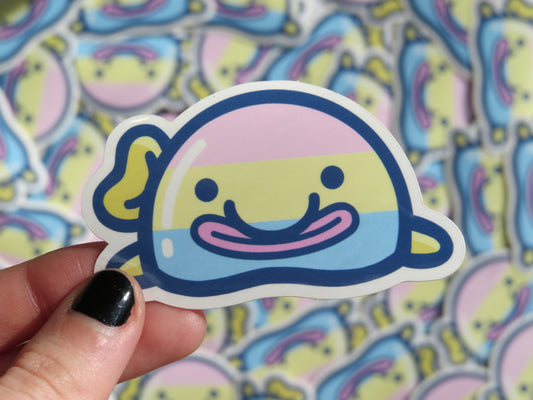 Pansexual Pride Flag Sticker