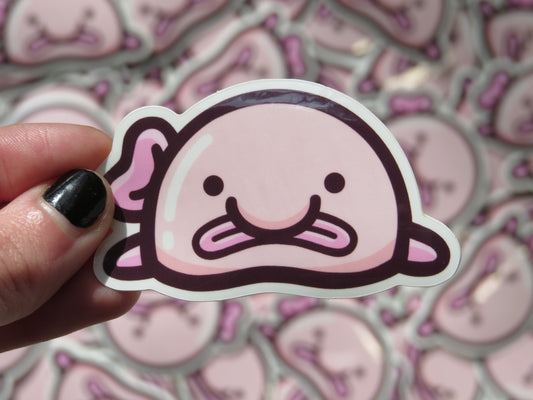 Sad Blobfish Sticker
