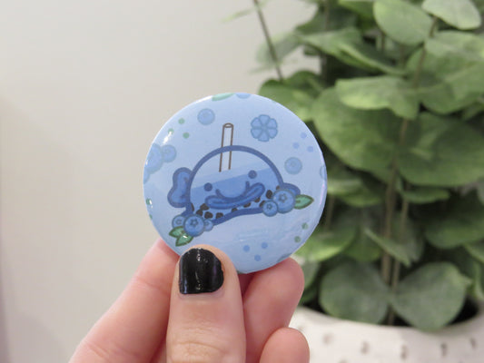 Blueberry Boba Button