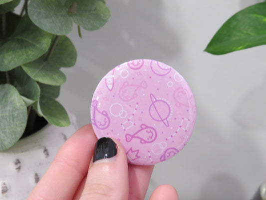 Galaxy Blobfish Button