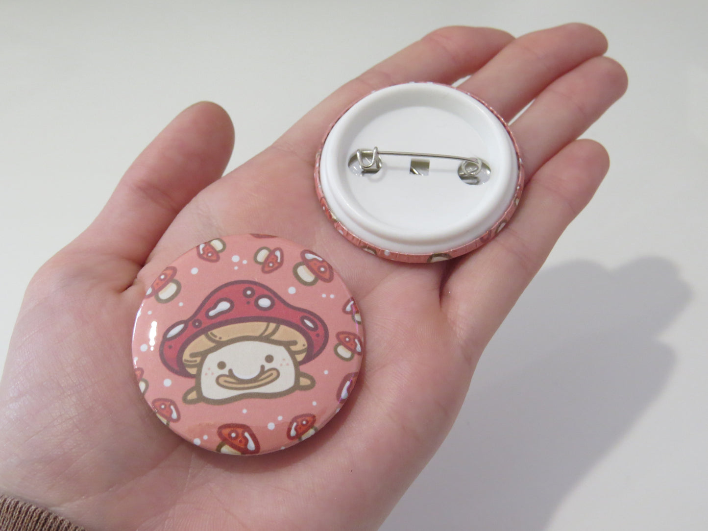 Mushroom Blobfish Button