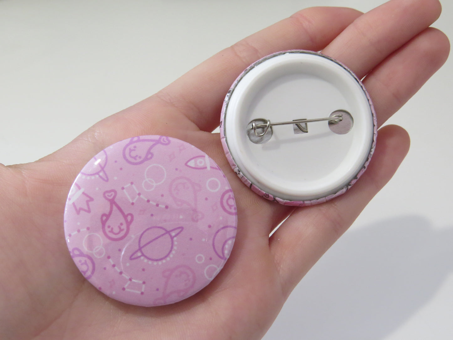 Galaxy Blobfish Button