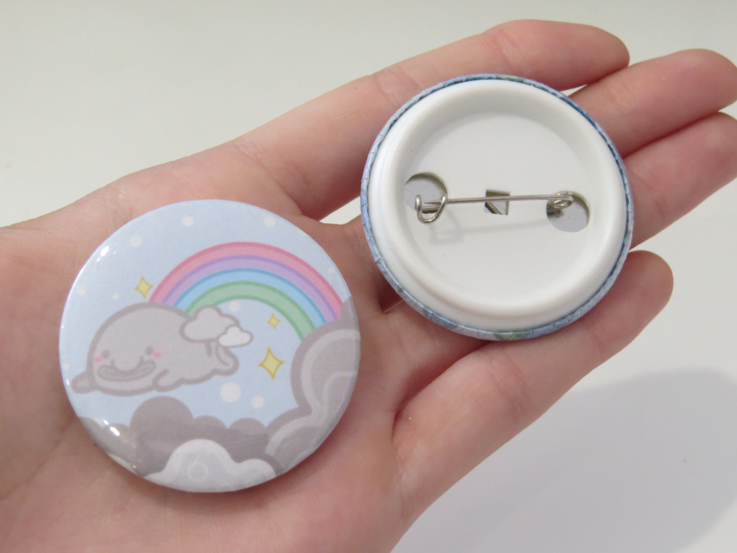 Rainbow Blobfish Button