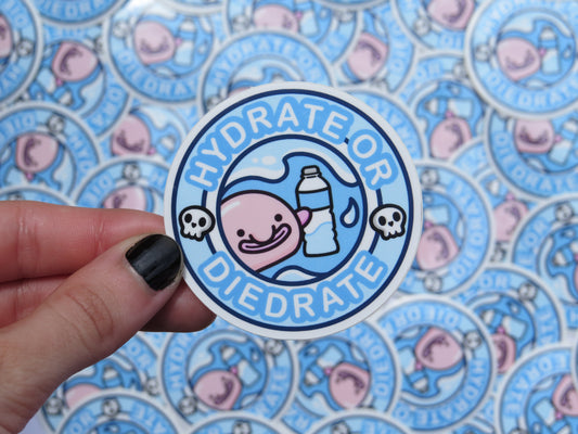 Hydrate Blobfish Sticker