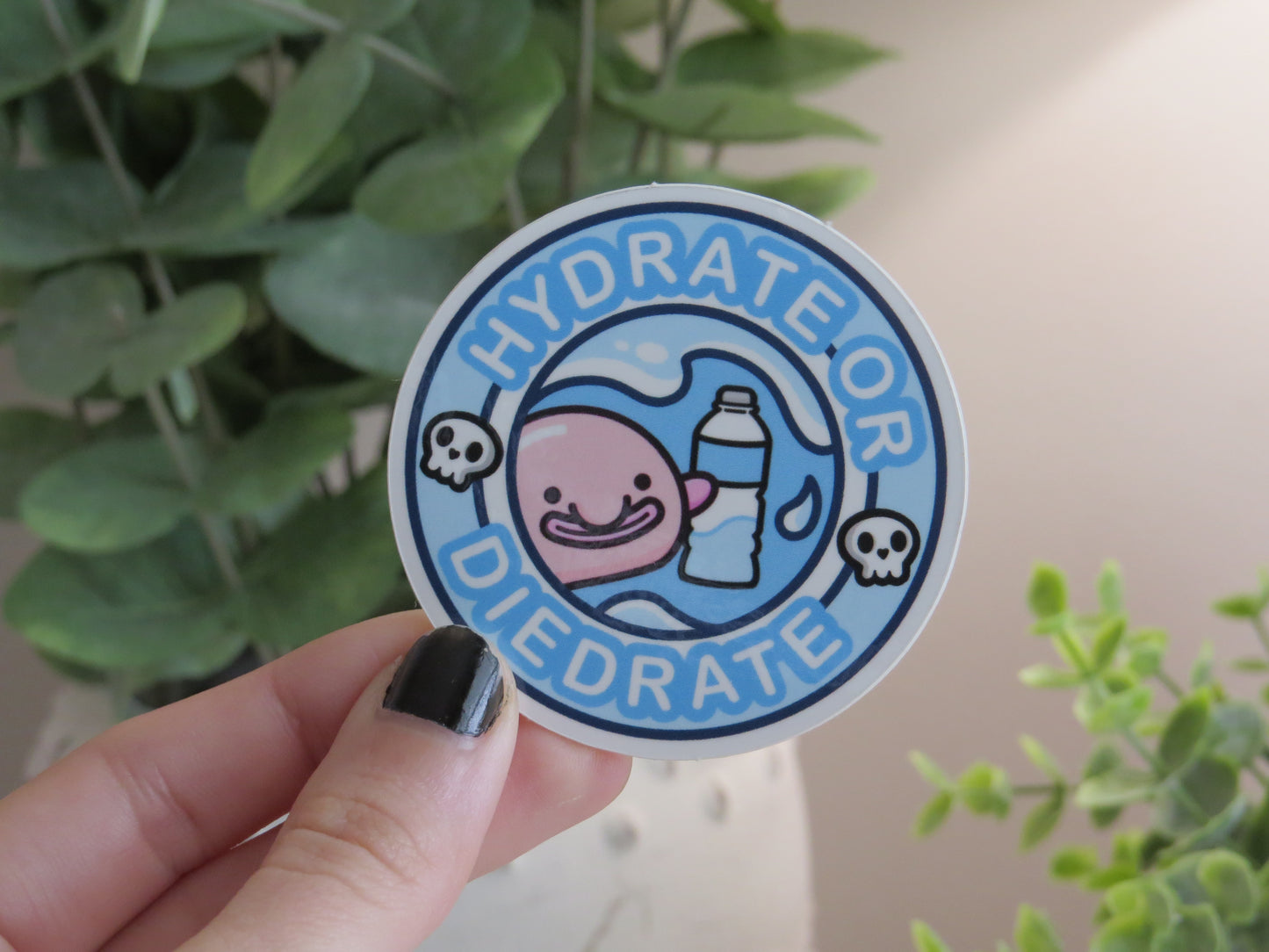 Hydrate Blobfish Sticker