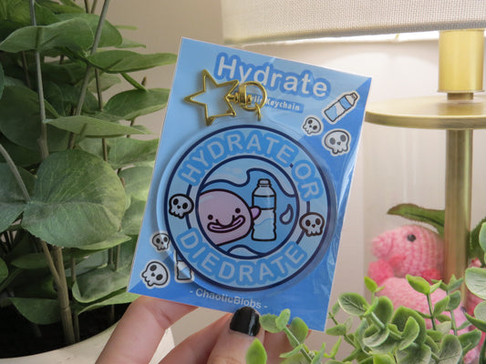 Hydrate Blobfish Keychain