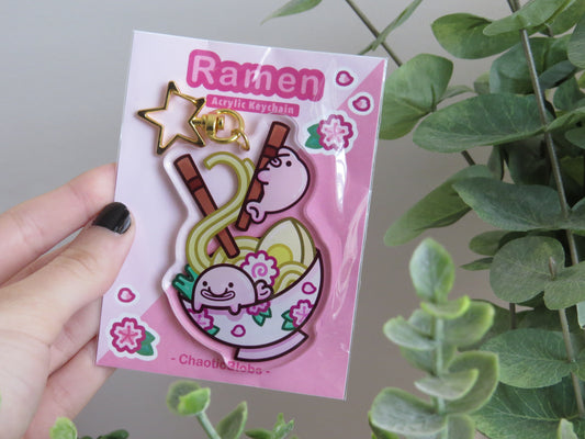 Ramen Blobfish Keychain