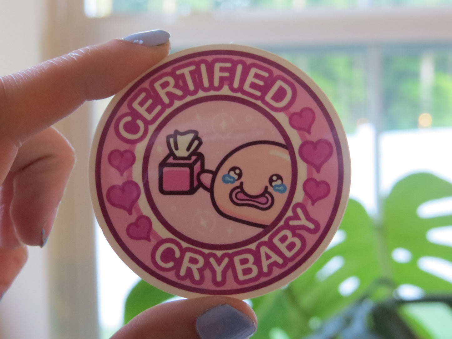 Certified Crybaby Blobfish Sticker
