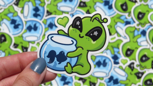 Alien Sticker