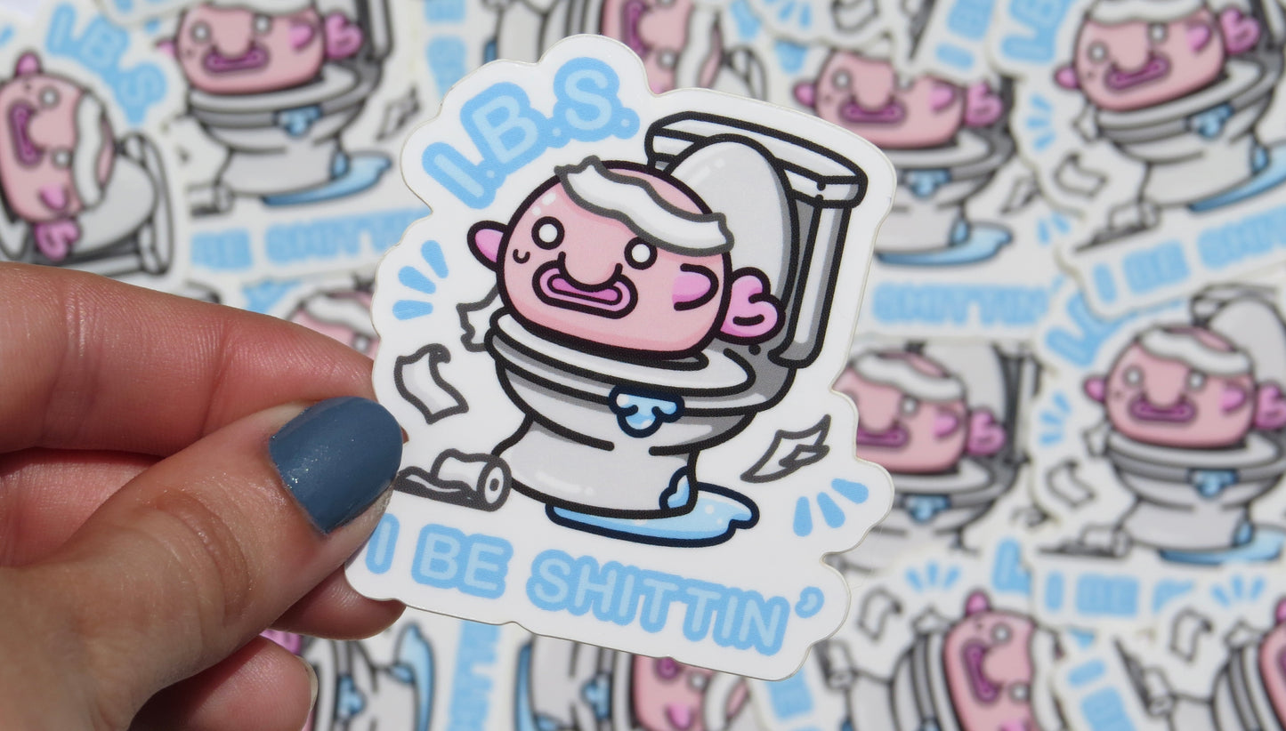 I.B.S. Blobfish Sticker