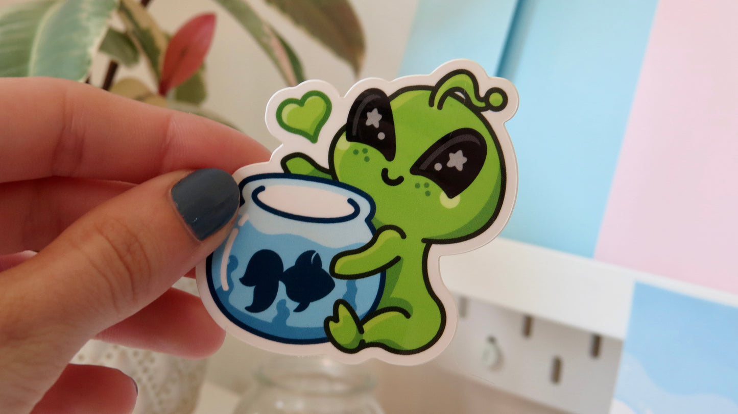 Alien Sticker