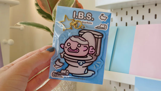 I.B.S. Blobfish Keychain