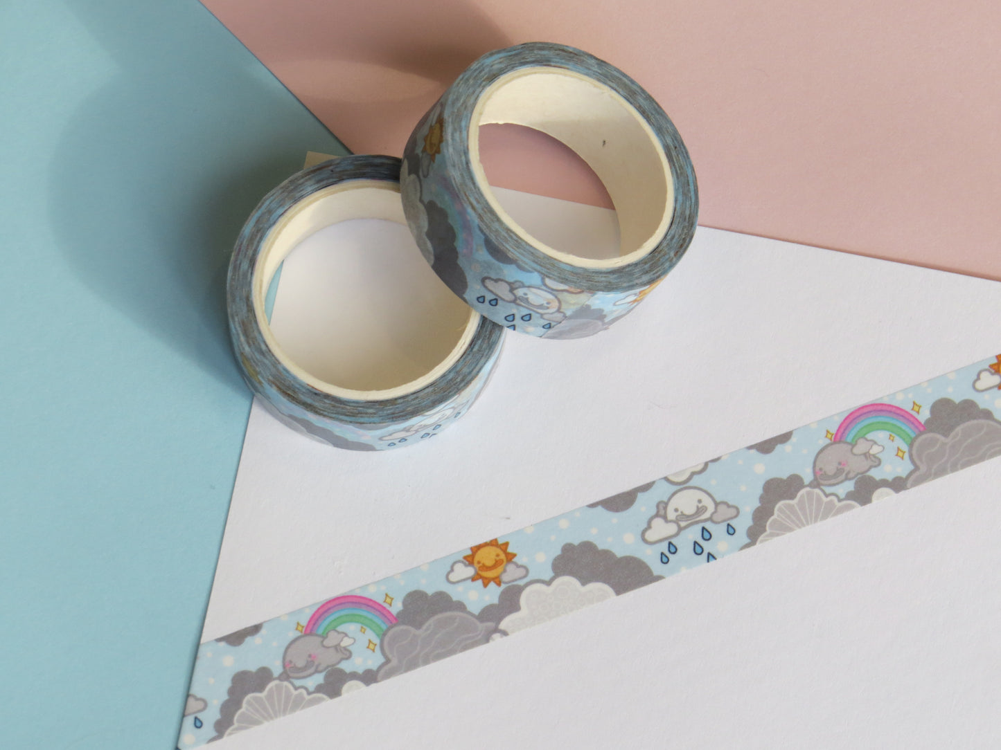 Rainbow Blobfish Washi Tape