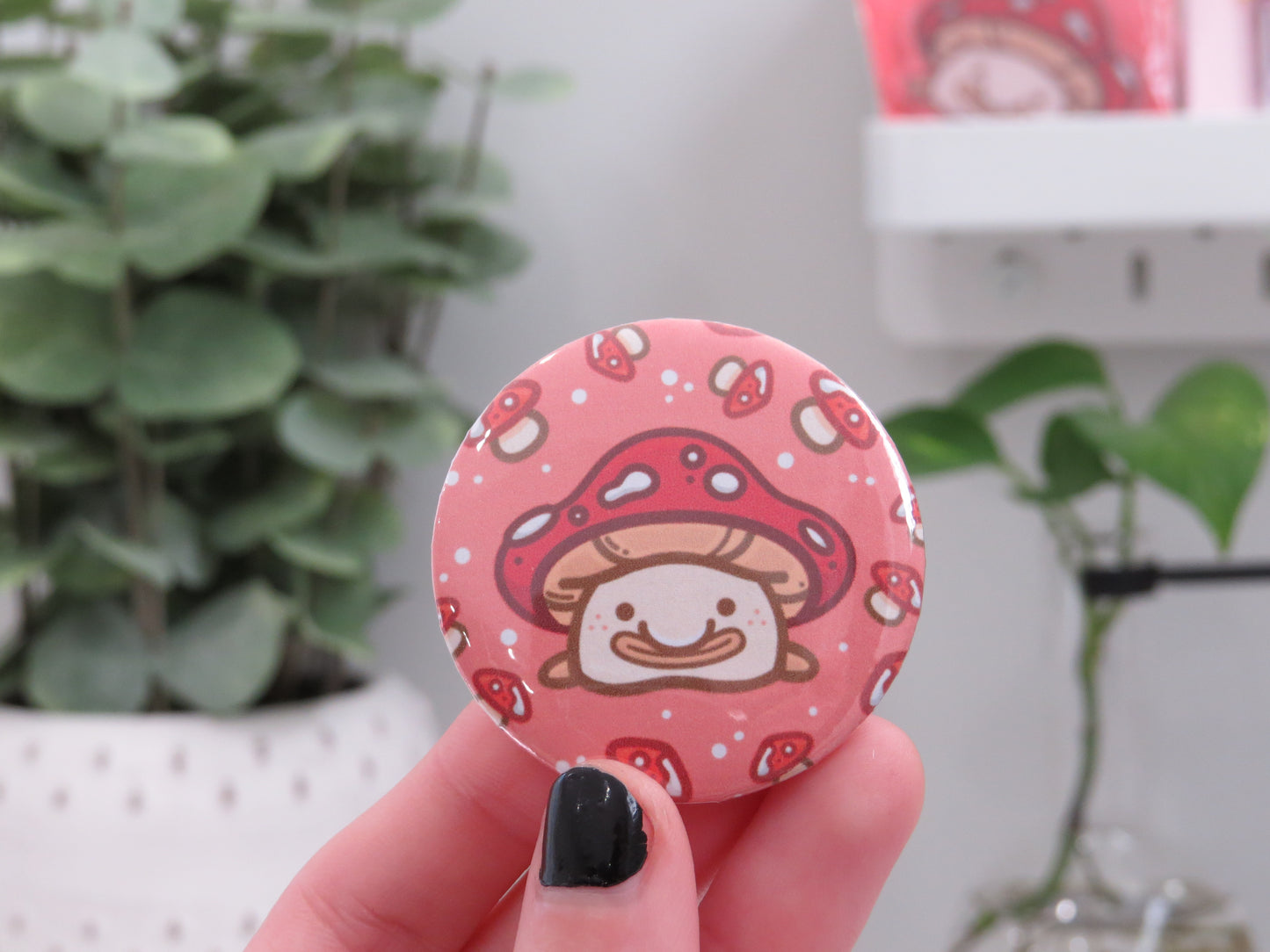 Mushroom Blobfish Button