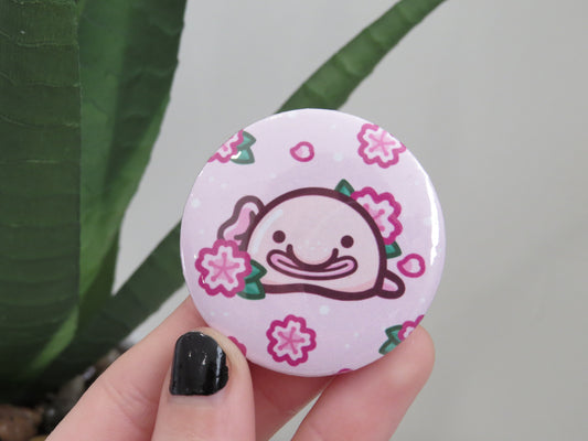 Sakura Blobfish Button