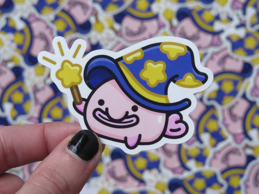 Wizard Blobfish Sticker