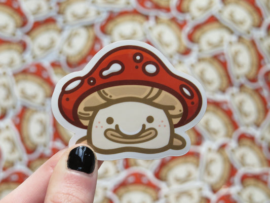 Mushroom Blobfish Sticker
